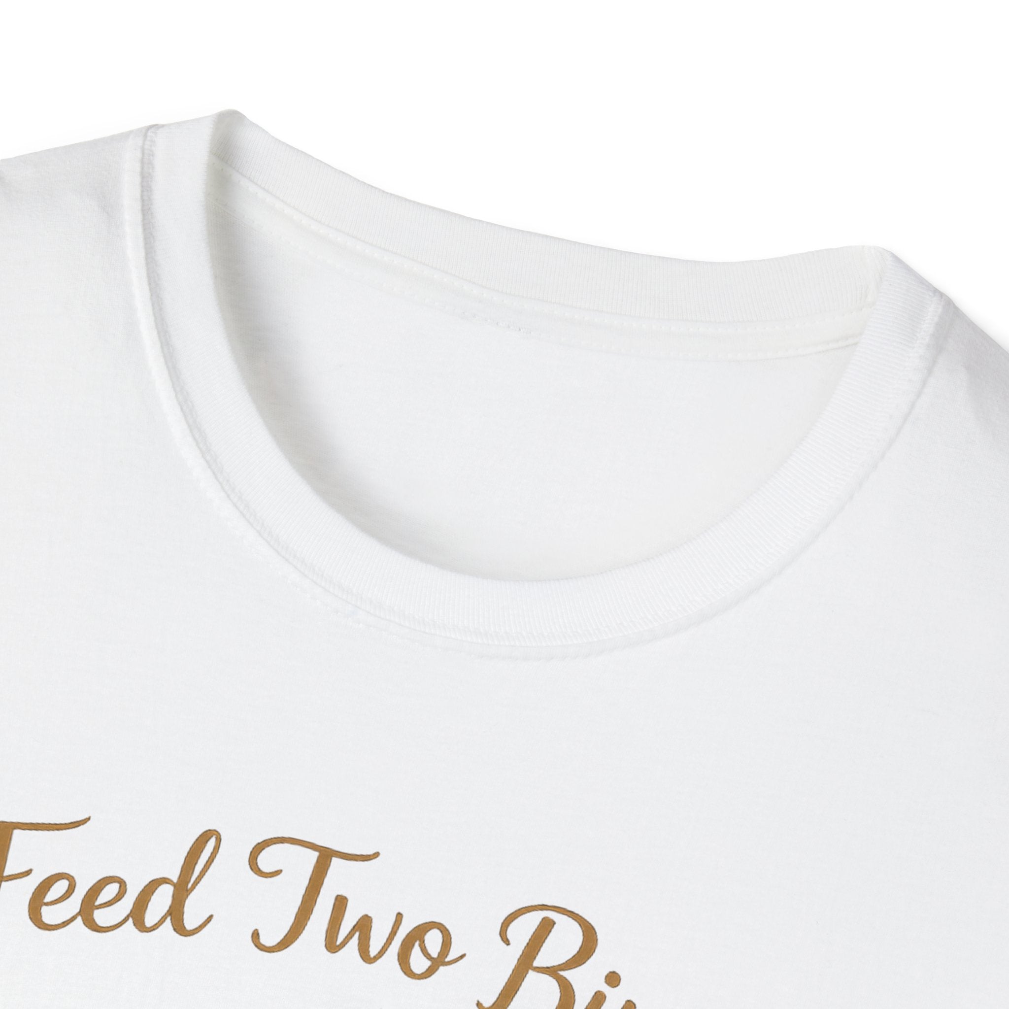 Feed Two Birds With One Scone Shirt, Cottagecore Bird Tee, Cute Animal Shirt, Cozy Aesthetic Gift, Funny Nature Saying, Wholesome Tee