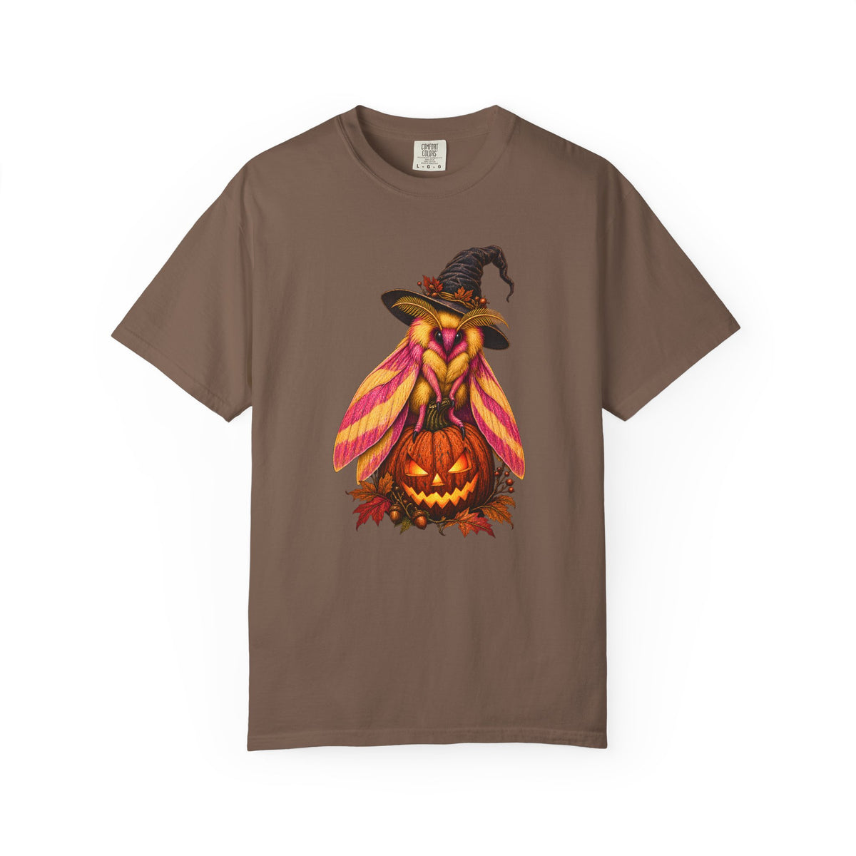 Halloween Moth Shirt, Spooky Moth T Shirt, Witchy Insect Graphic Tee, Vintage Comfort Colors Halloween Shirt