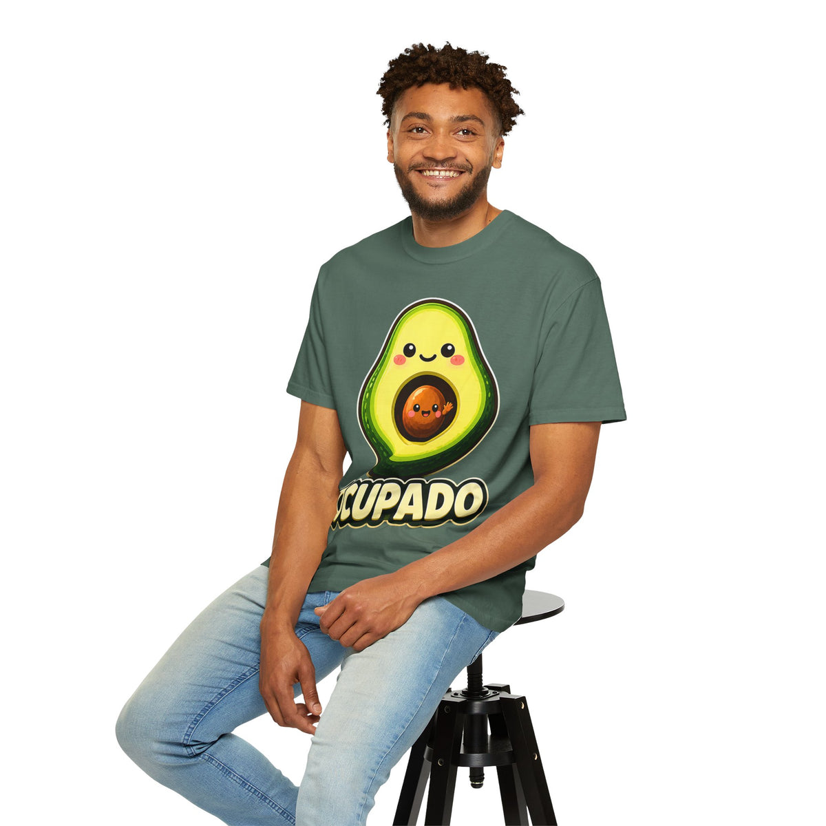 Ocupado Funny Pregnancy Shirt | Avocado Maternity Tee | Baby Shower Gift for Expecting Mom | Pregnancy Announcement Shirt | First Time Mom