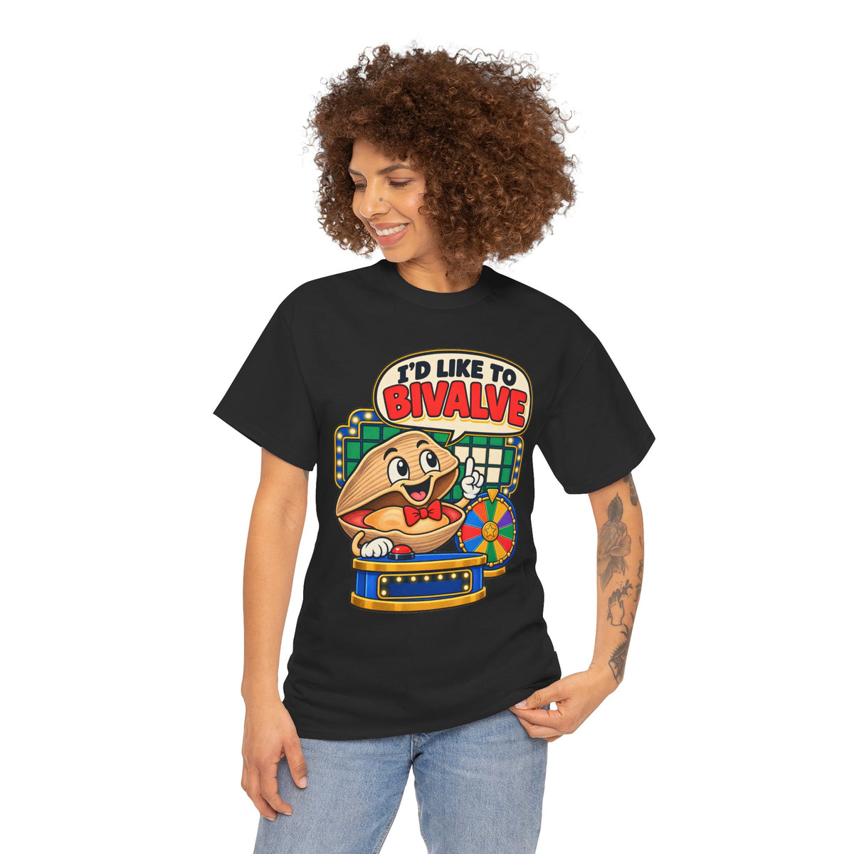 Funny Clam Shirt, Id Like to Bivalve Tee, Marine Biology Gift, Ocean Pun Shirt, Funny Seafood T Shirt