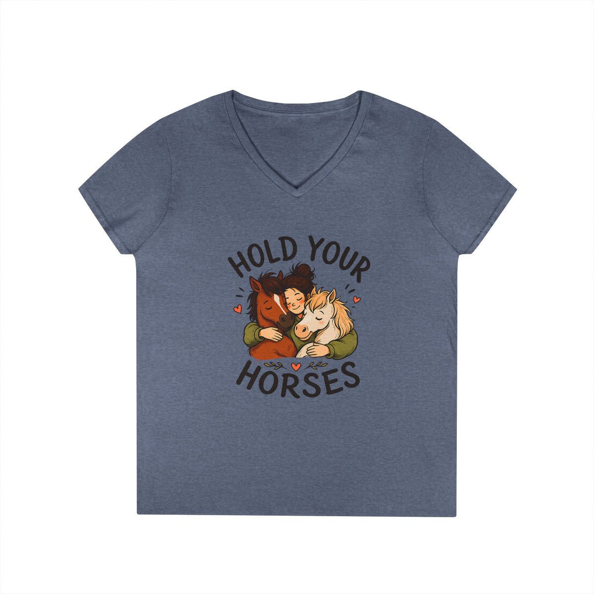 Hold Your Horses Shirt, Horse Lover Gift, Cute Horse Tee, Equestrian Shirt, Animal Lover Gift, Cozy Aesthetic Tee, Cute Farm Shirt