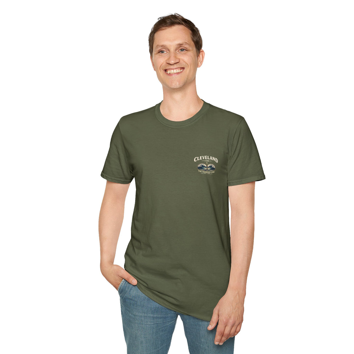 Cleveland Ohio Shirt | Moses Cleaveland 1796 Tee | Cleveland History Shirt | Lake Erie Travel Poster Tee | Comfort Colors 1717 Gift