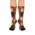 Haunted Christmas Bakery Crew Socks | Ghosts Cats & Pastries