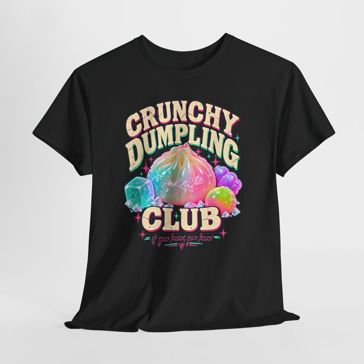 Crunchy Dumpling Club Shirt, Squishy Hunting Tee, Funny Squishy Collector Shirt, Sensory Toy Shirt, Restock Hunting Graphic Tee