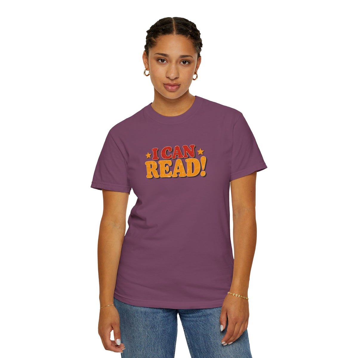 I Can Read Shirt, Funny Retro Reading T-Shirt, Book Lover Gift, Vintage Reader Tee, Librarian Teacher Shirt