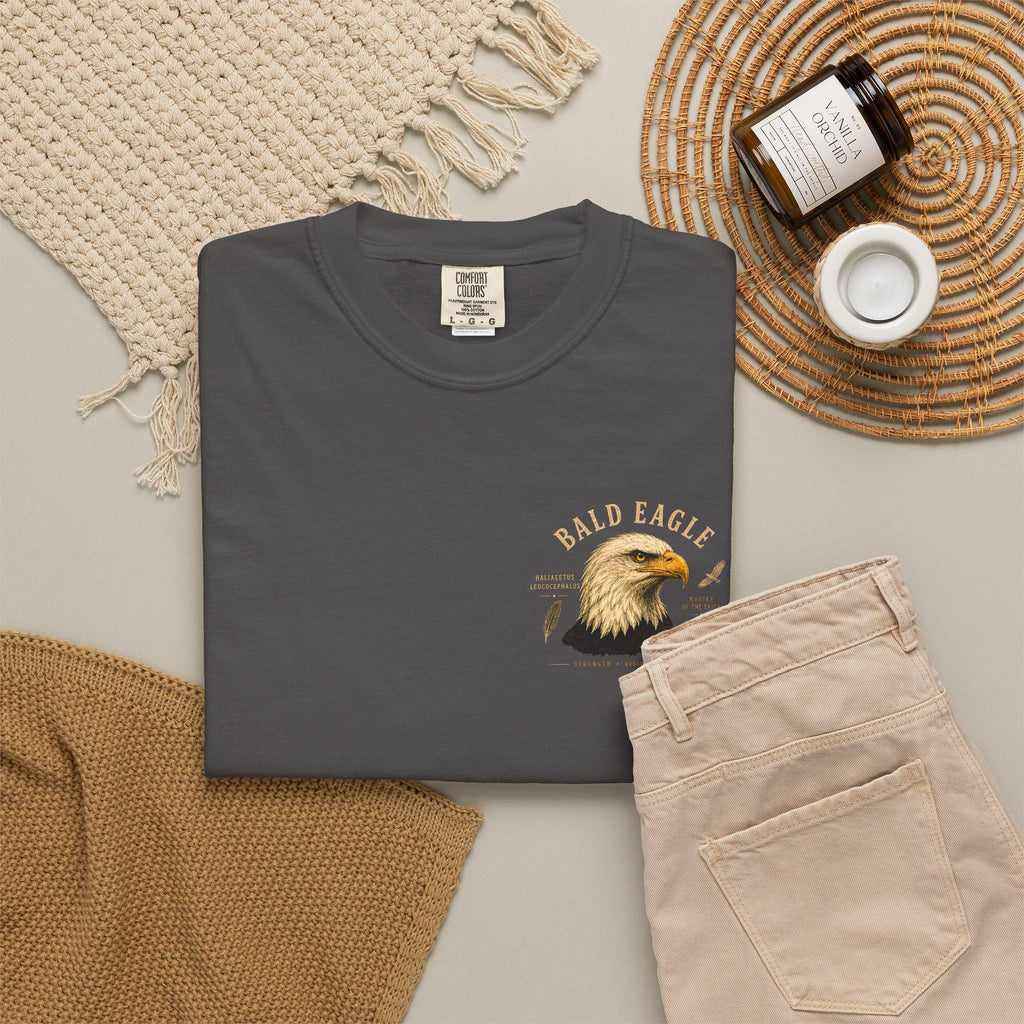 Bald Eagle Field Guide Shirt, Vintage Natural History Wildlife Art Tee