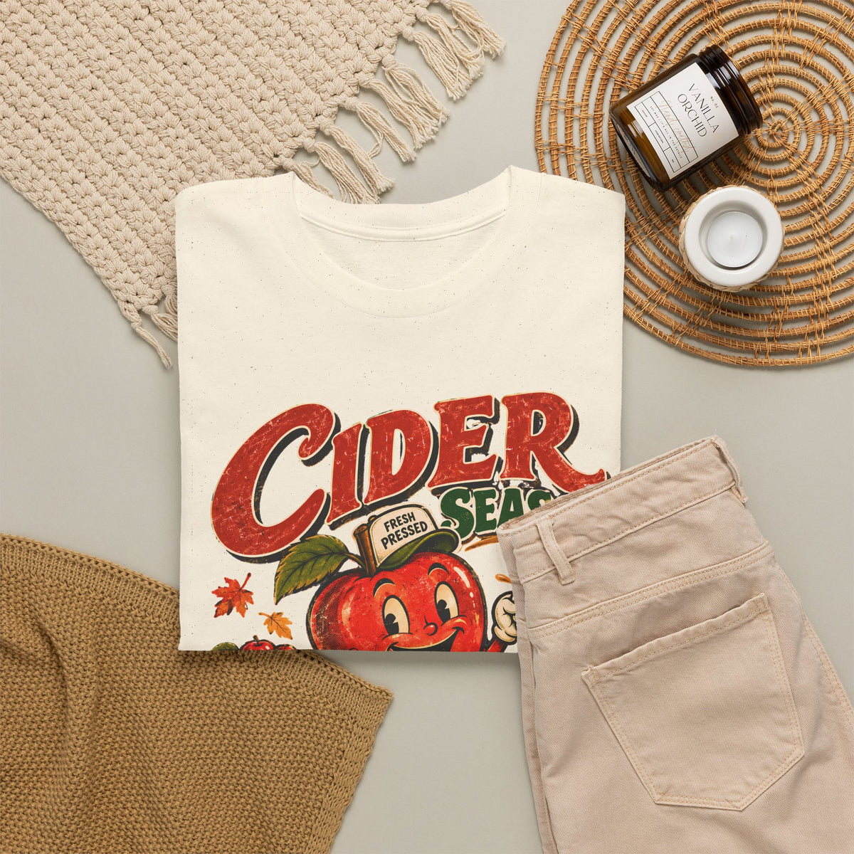 Cider Season Shirt, Fall Apple Shirt, Apple Orchard Tee, Autumn Graphic T Shirt, Cider Mill Shirt, Vintage Fall Shirt, Comfort Colors Tee
