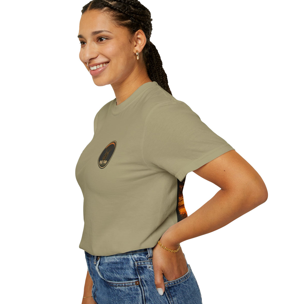 Big Fan Powered Paragliding Shirt, Paramotor Pilot Tee, Adventure Aviation Graphic, Front and Back Outdoor Shirt