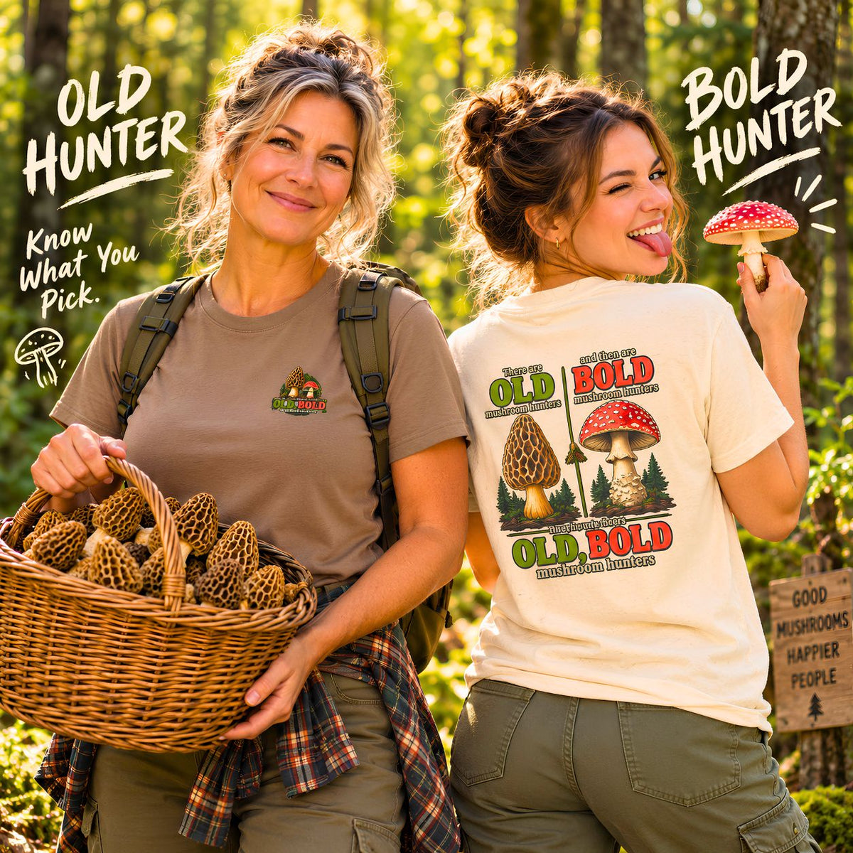 Funny Mushroom Hunting Shirt, Morel Forager Gift