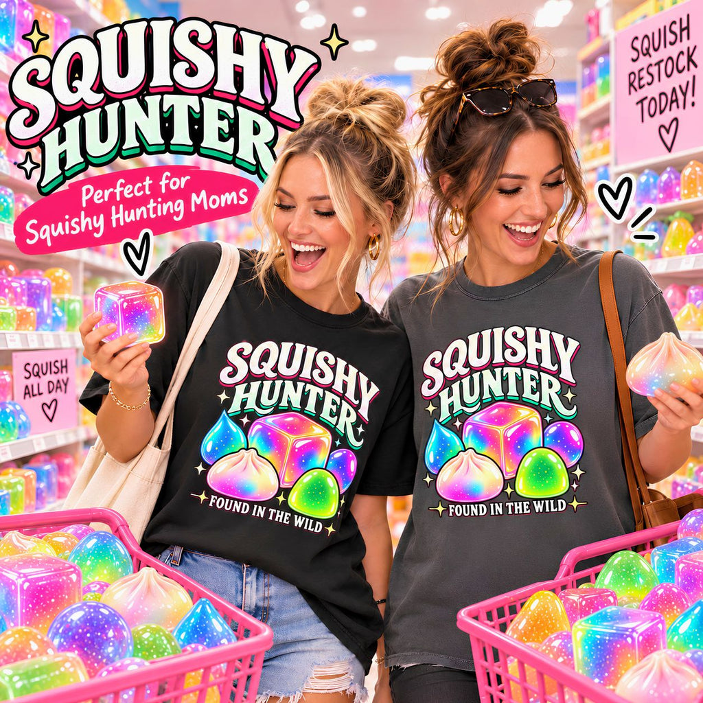Squishy Hunter Shirt, Funny Squishy Hunting Mom Tee
