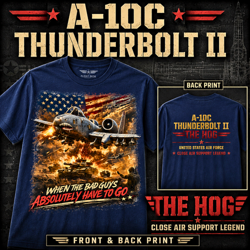 A-10 Thunderbolt II Shirt, The Hog T-Shirt