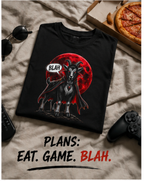 Bela Lugoatsi Shirt, Funny Vampire Goat Shirt, Gothic Goat Tee, Horror Parody Shirt, Halloween Goat Shirt, Dark Humor Graphic Tee