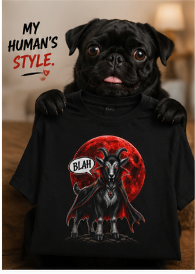 Bela Lugoatsi Shirt, Funny Vampire Goat Shirt, Gothic Goat Tee, Horror Parody Shirt, Halloween Goat Shirt, Dark Humor Graphic Tee