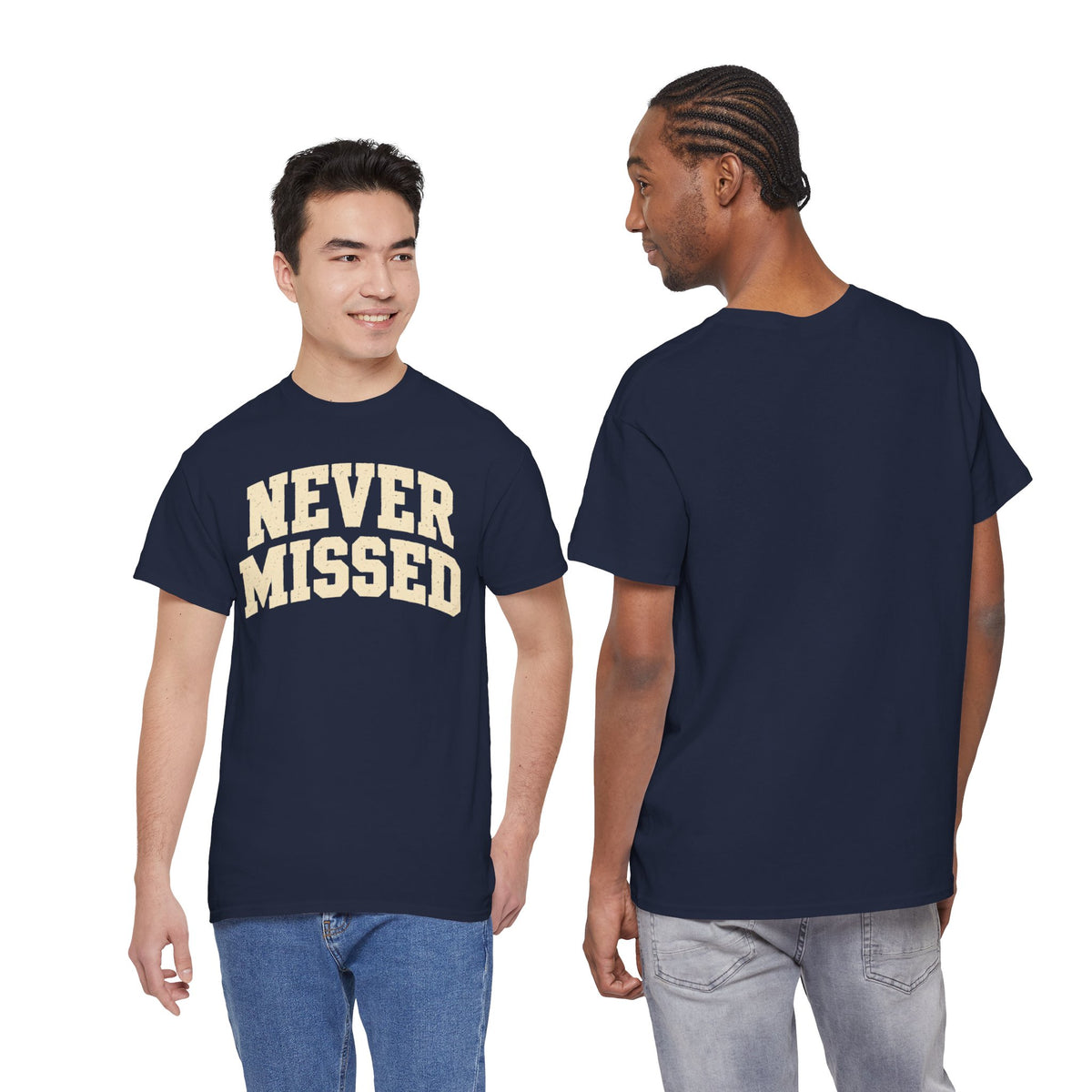 Never Missed Shirt, Funny Sarcastic T Shirt, Confidence Humor Tee, Gift for Men, Vintage Graphic Shirt, Funny Saying Tee