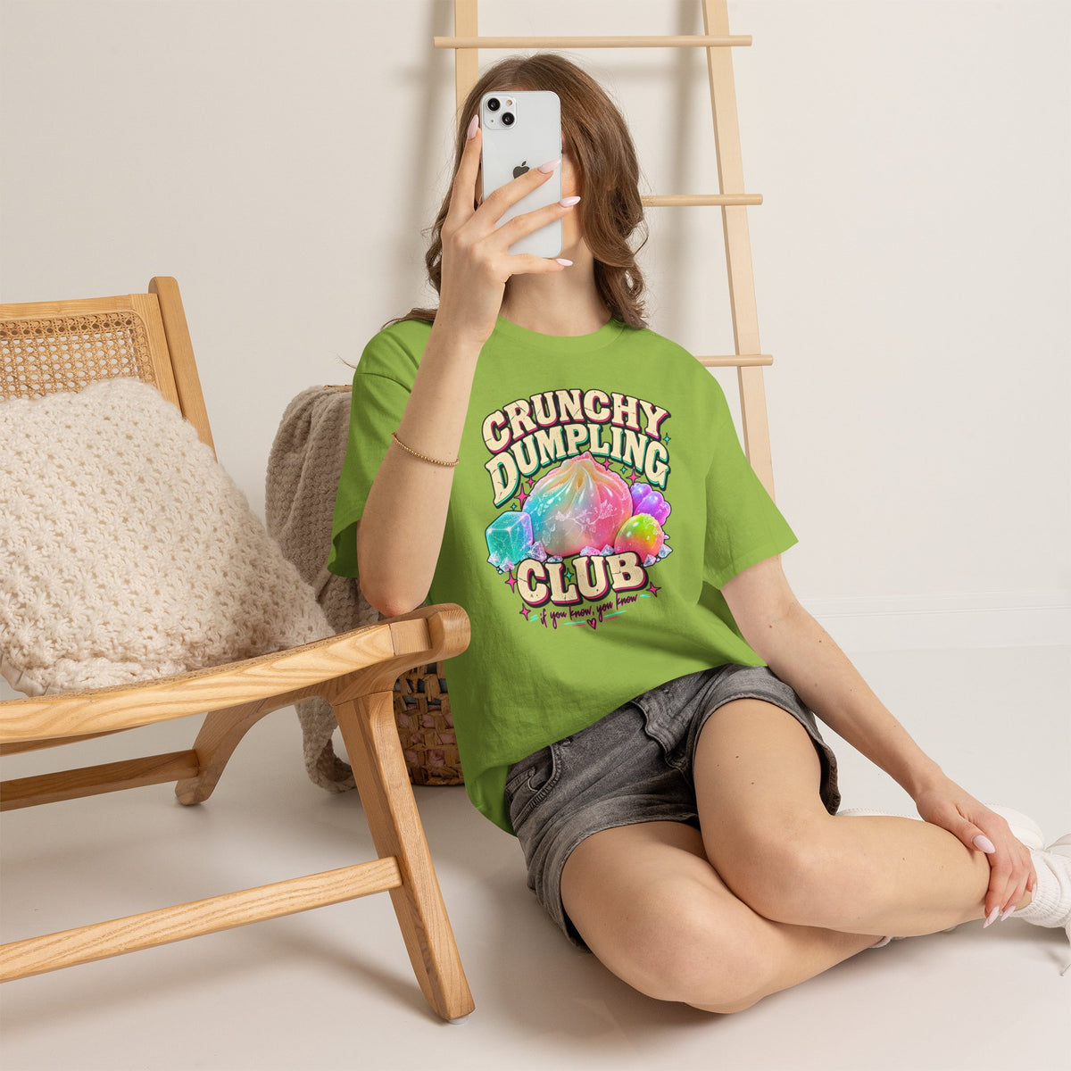 Crunchy Dumpling Club Shirt, Squishy Hunting Tee, Funny Squishy Collector Shirt, Sensory Toy Shirt, Restock Hunting Graphic Tee