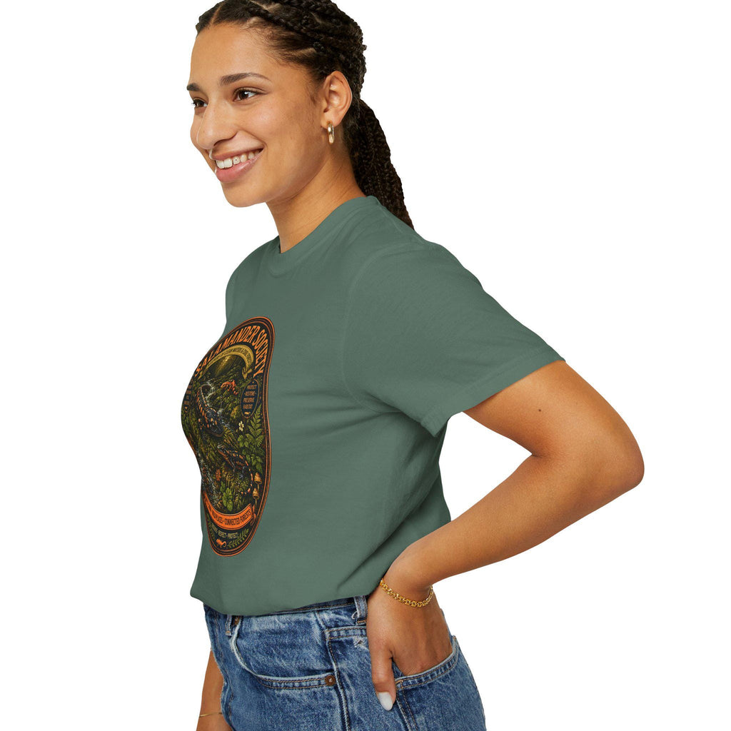 Salamander Society Woodland T-Shirt | Vintage Nature Wildlife Tee