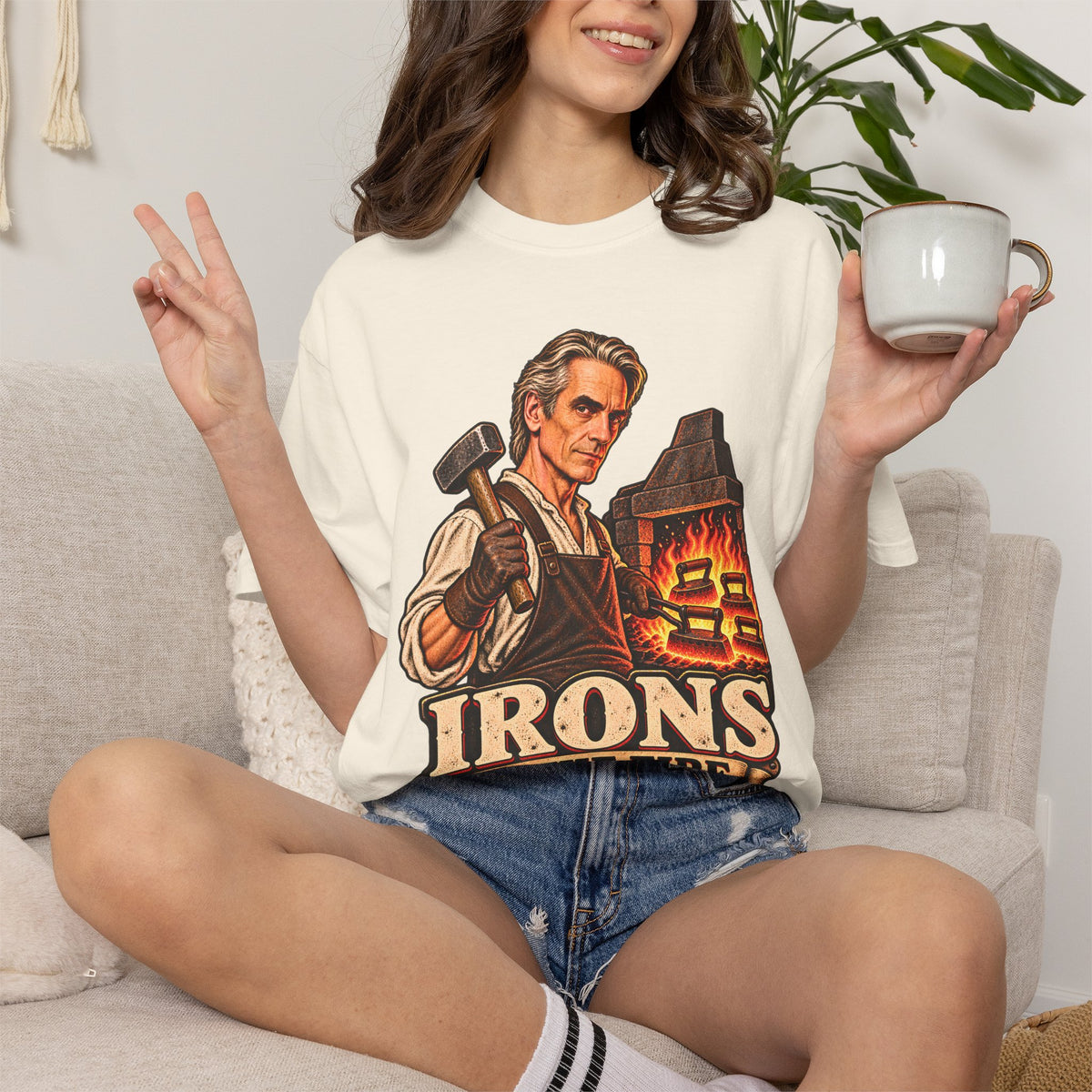 Blacksmith 'Irons in the Fire' Graphic T-Shirt