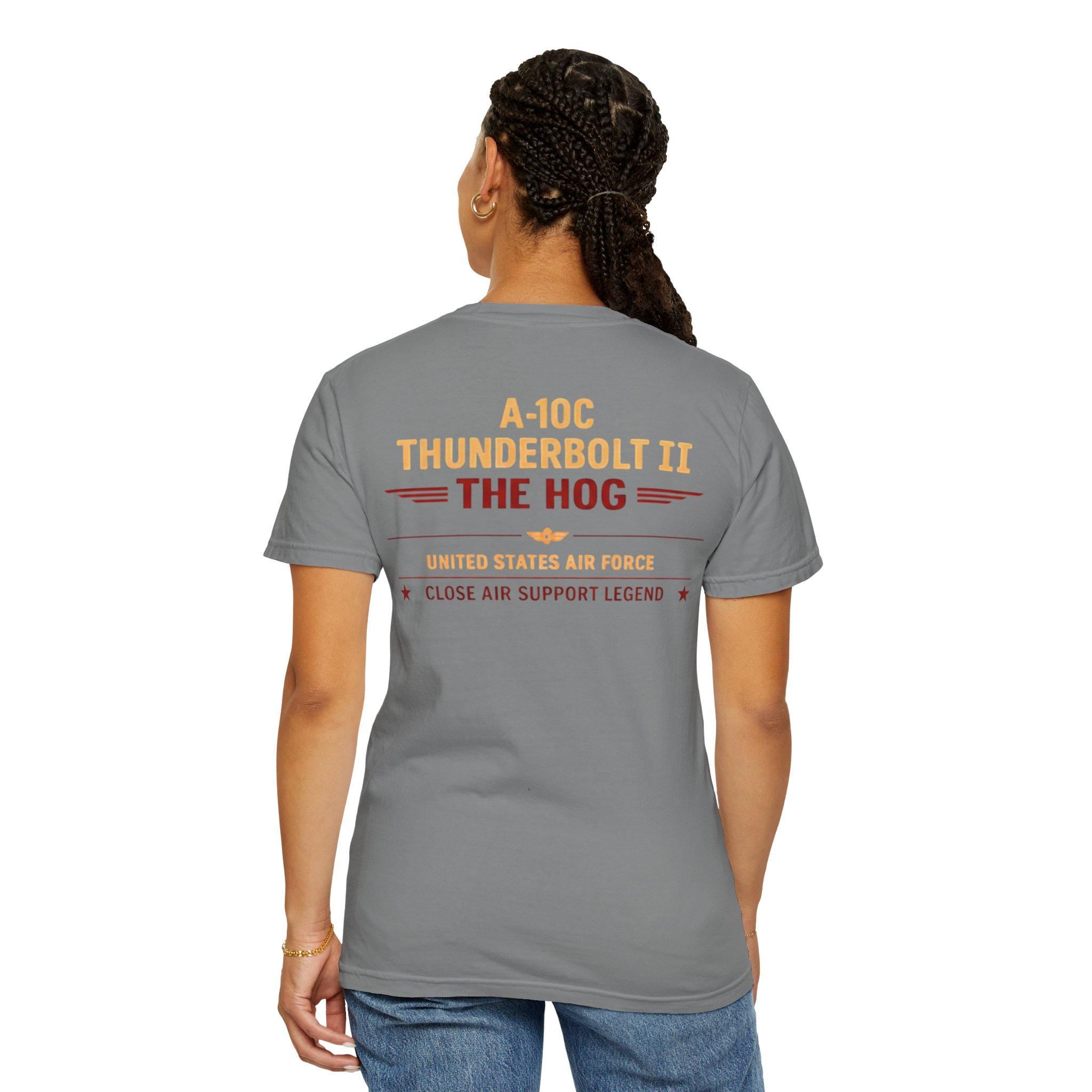 A-10C Thunderbolt II Warthog Shirt, Close Air Support Legend Tee