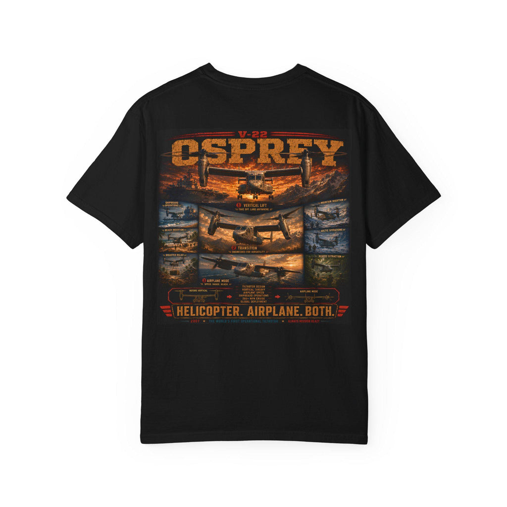 V-22 Osprey Shirt | Tiltrotor Legend Aviation Tee | Helicopter Airplane Both | Military Aircraft Gift