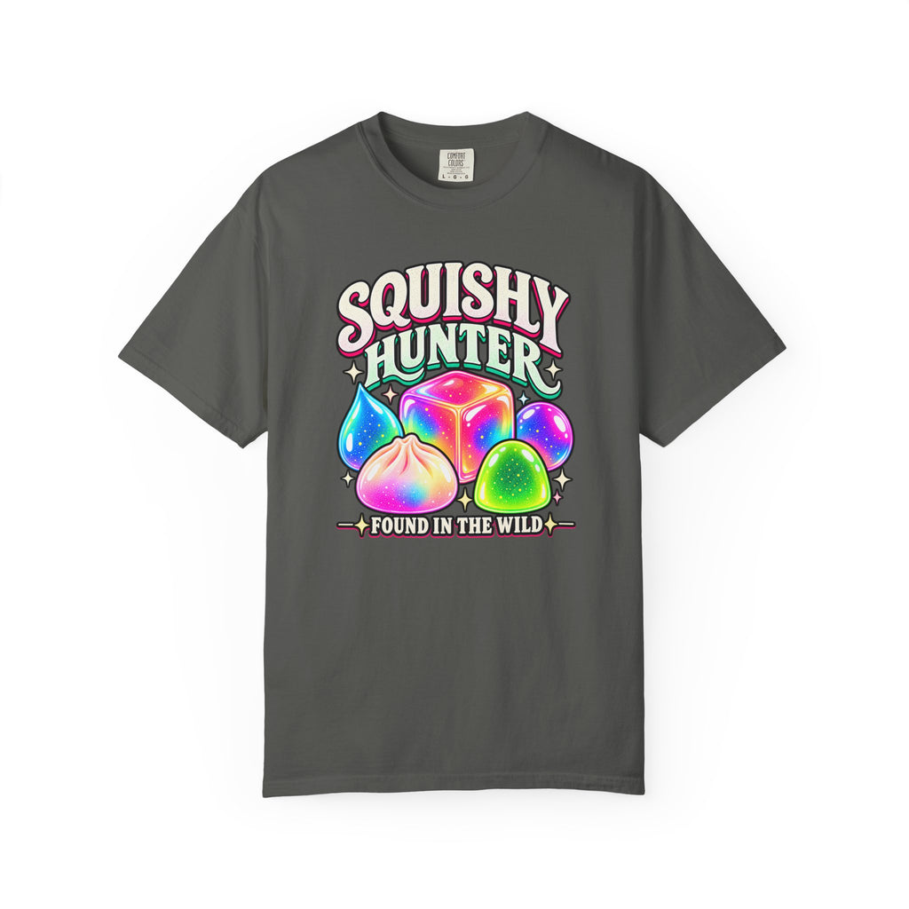 Squishy Hunter Shirt, Funny Squishy Hunting Mom Tee, Sensory Toy Collector Shirt, Restock Hunting Graphic Tee, Comfort Colors 1717