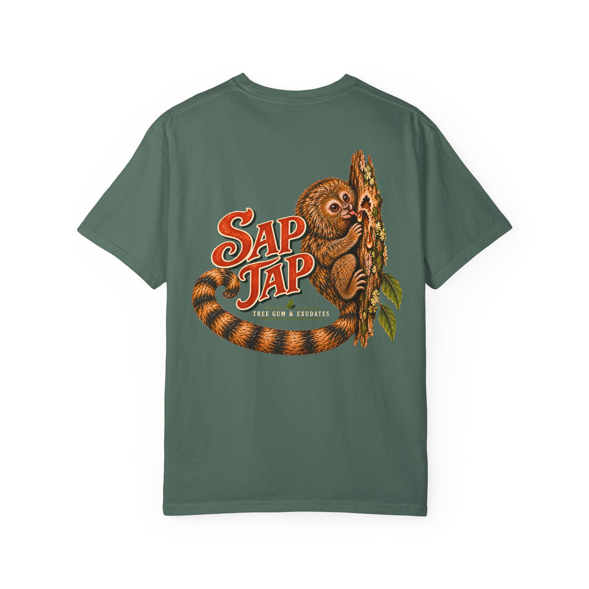 Pygmy Marmoset Shirt, Sap Tap Monkey Tee, Funny Primate Shirt, Marmoset Lover Gift, Wildlife Comfort Colors T-Shirt