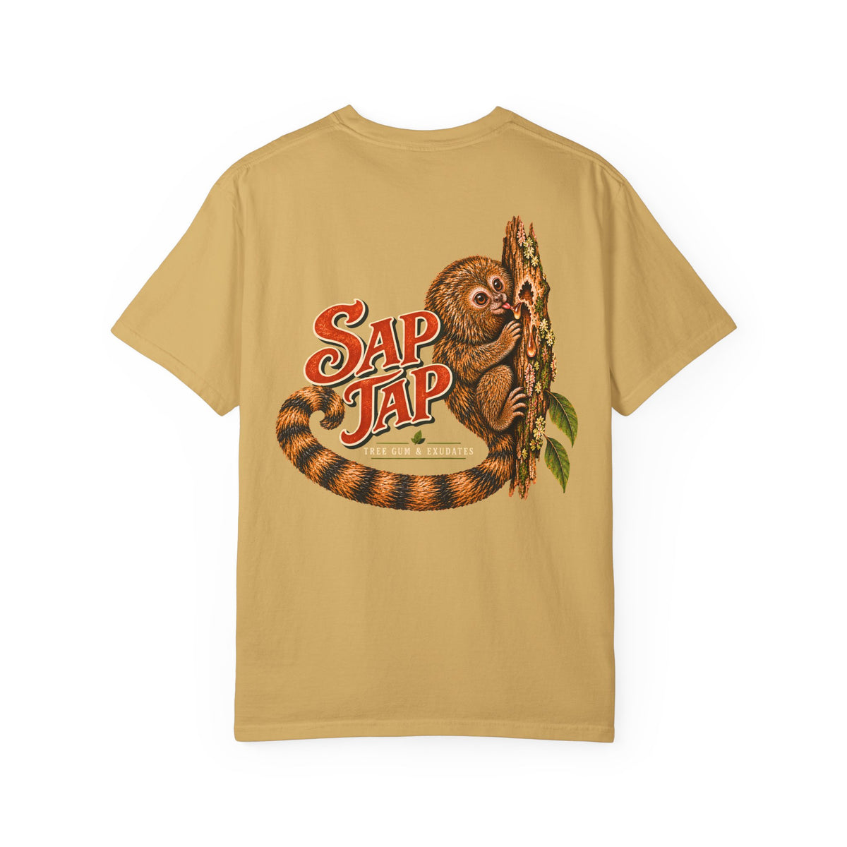 Pygmy Marmoset Shirt, Sap Tap Monkey Tee, Funny Primate Shirt, Marmoset Lover Gift, Wildlife Comfort Colors T-Shirt