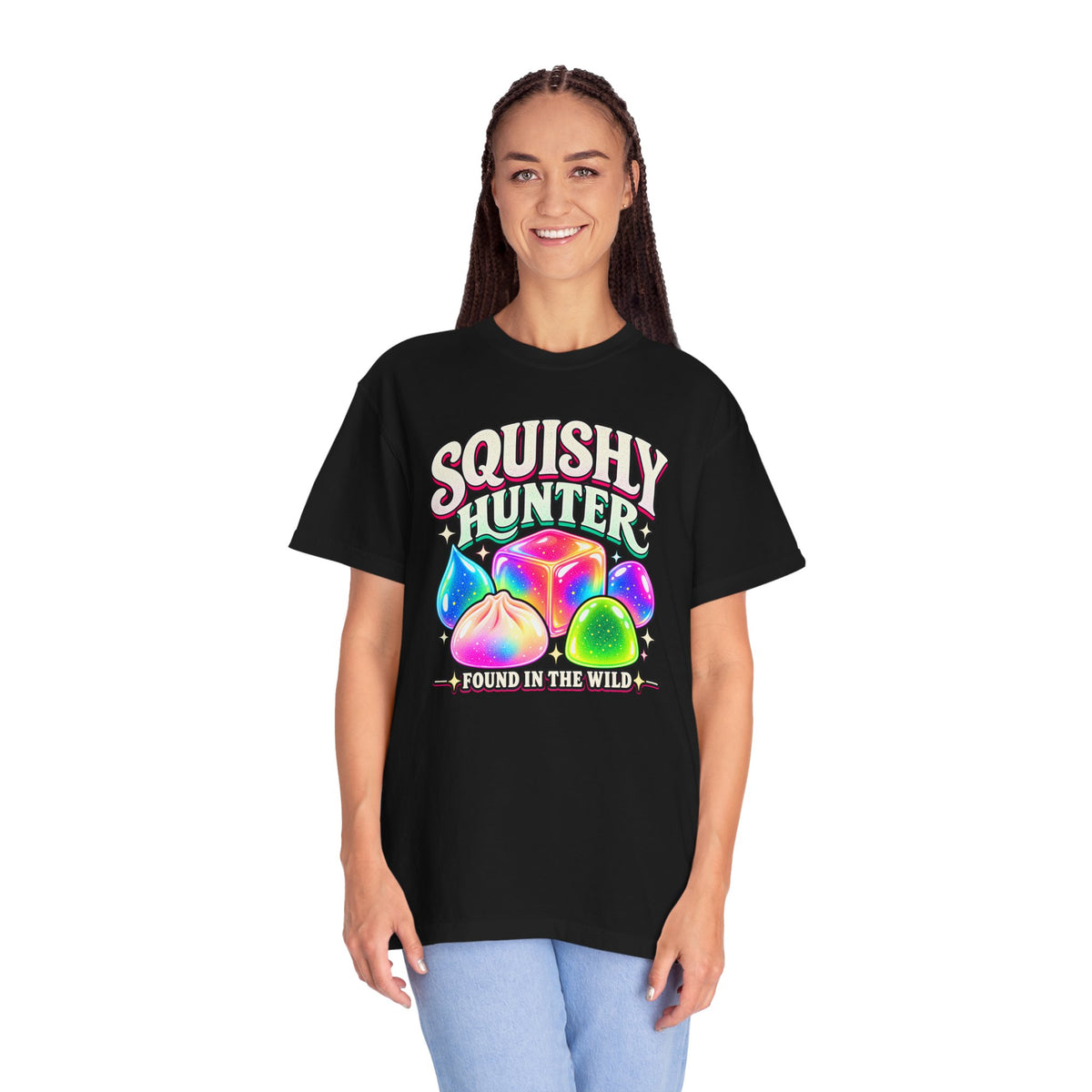 Squishy Hunter Shirt, Funny Squishy Hunting Mom Tee, Sensory Toy Collector Shirt, Restock Hunting Graphic Tee, Comfort Colors 1717