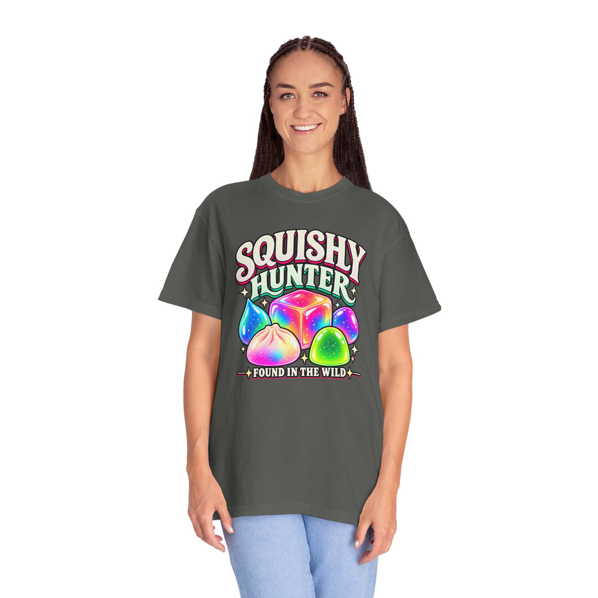 Squishy Hunter Shirt, Funny Squishy Hunting Mom Tee, Sensory Toy Collector Shirt, Restock Hunting Graphic Tee, Comfort Colors 1717