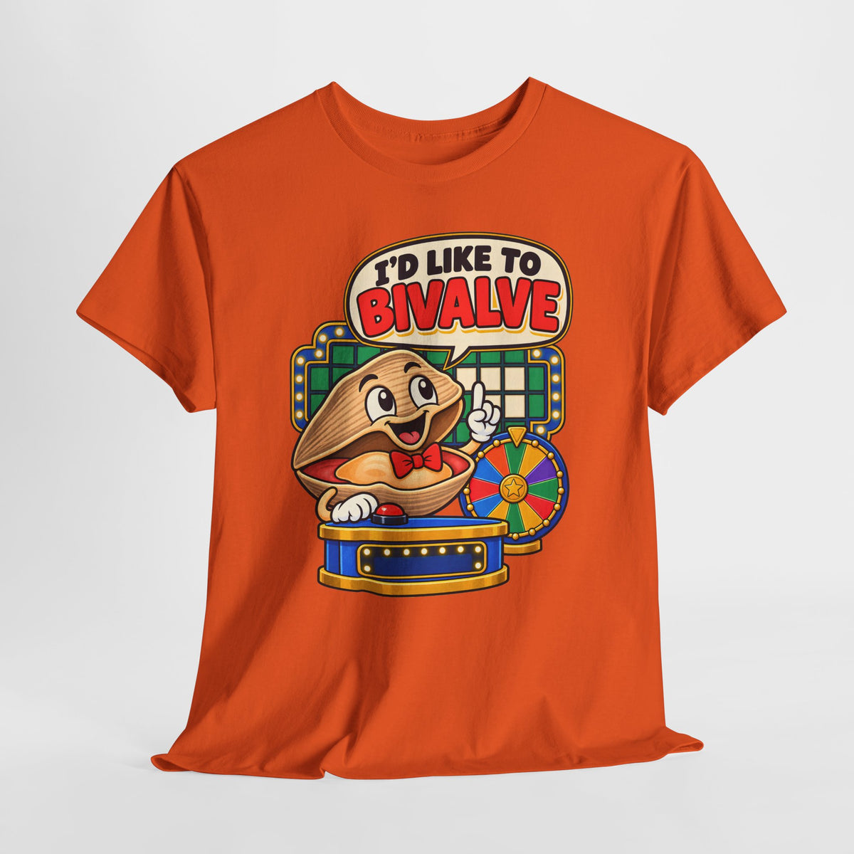 Funny Clam Shirt, Id Like to Bivalve Tee, Marine Biology Gift, Ocean Pun Shirt, Funny Seafood T Shirt
