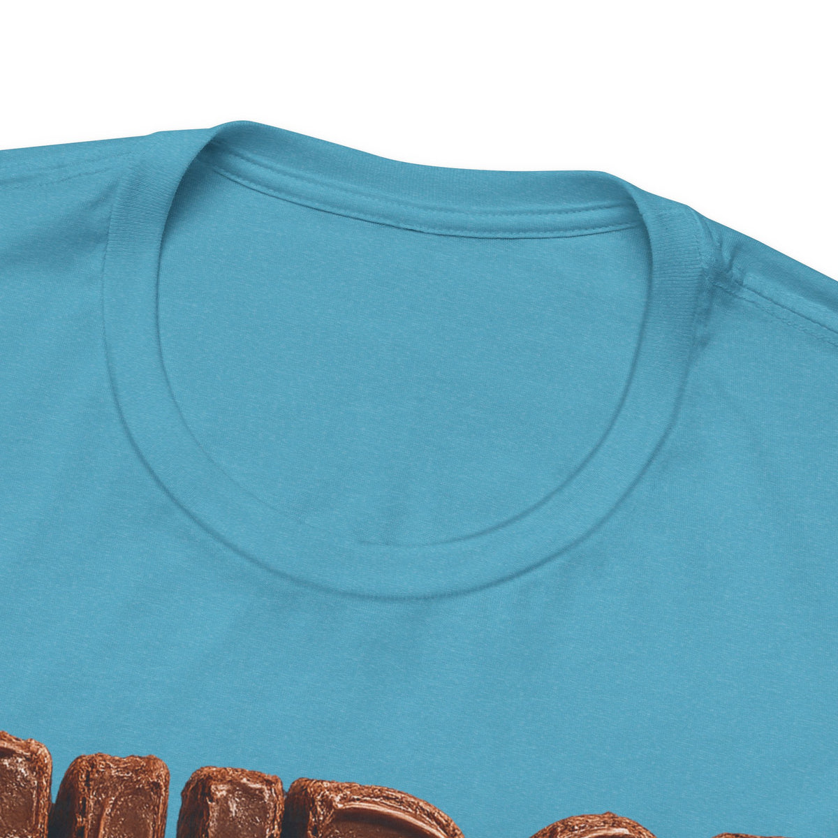 Fudge Stacked Text T-Shirt | Chocolate Typography Tee