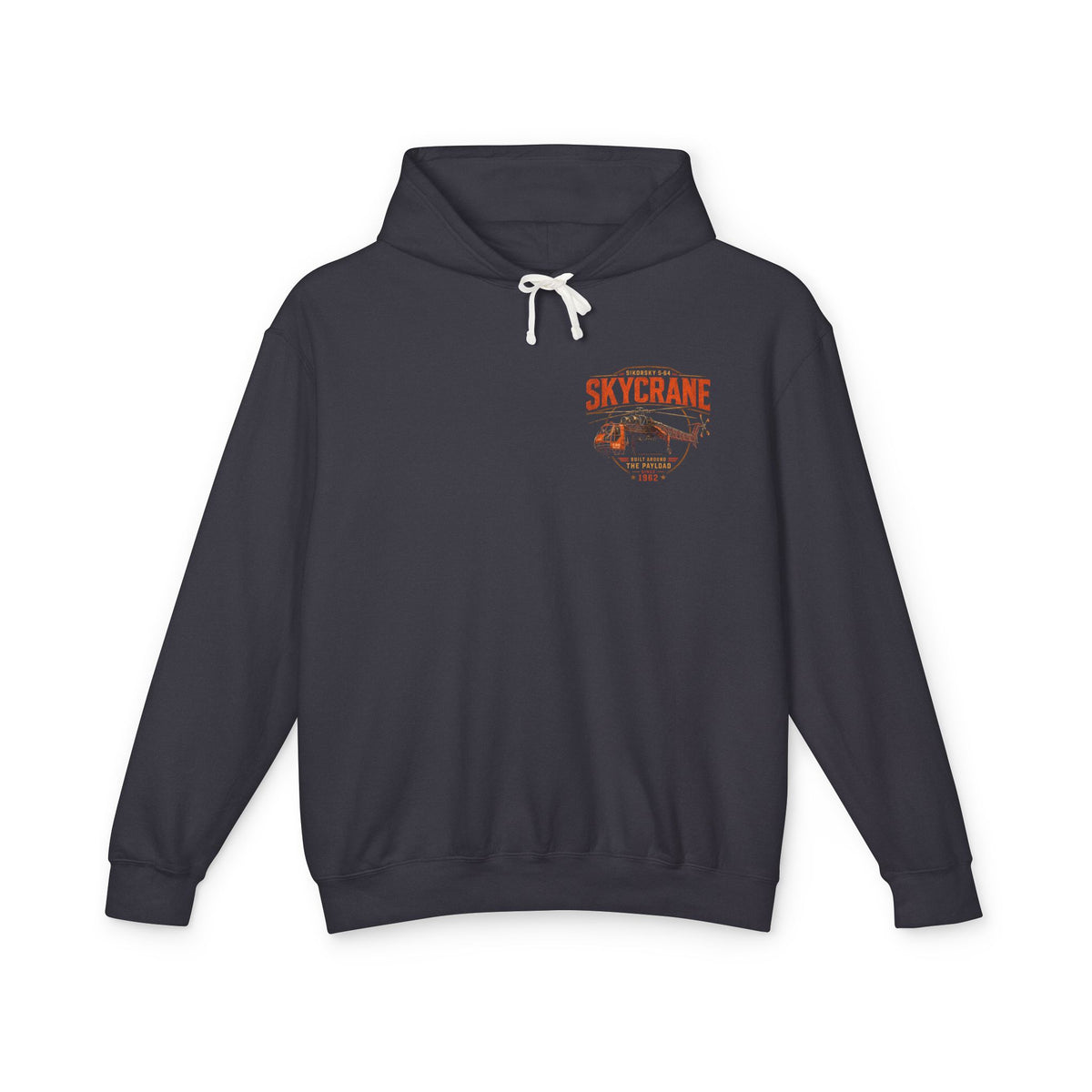 Sikorsky S-64 Skycrane Hoodie, Helicopter Hoodie, Aviation Gift, Heavy Lift Helicopter Sweatshirt, 100% Cotton Hoodie