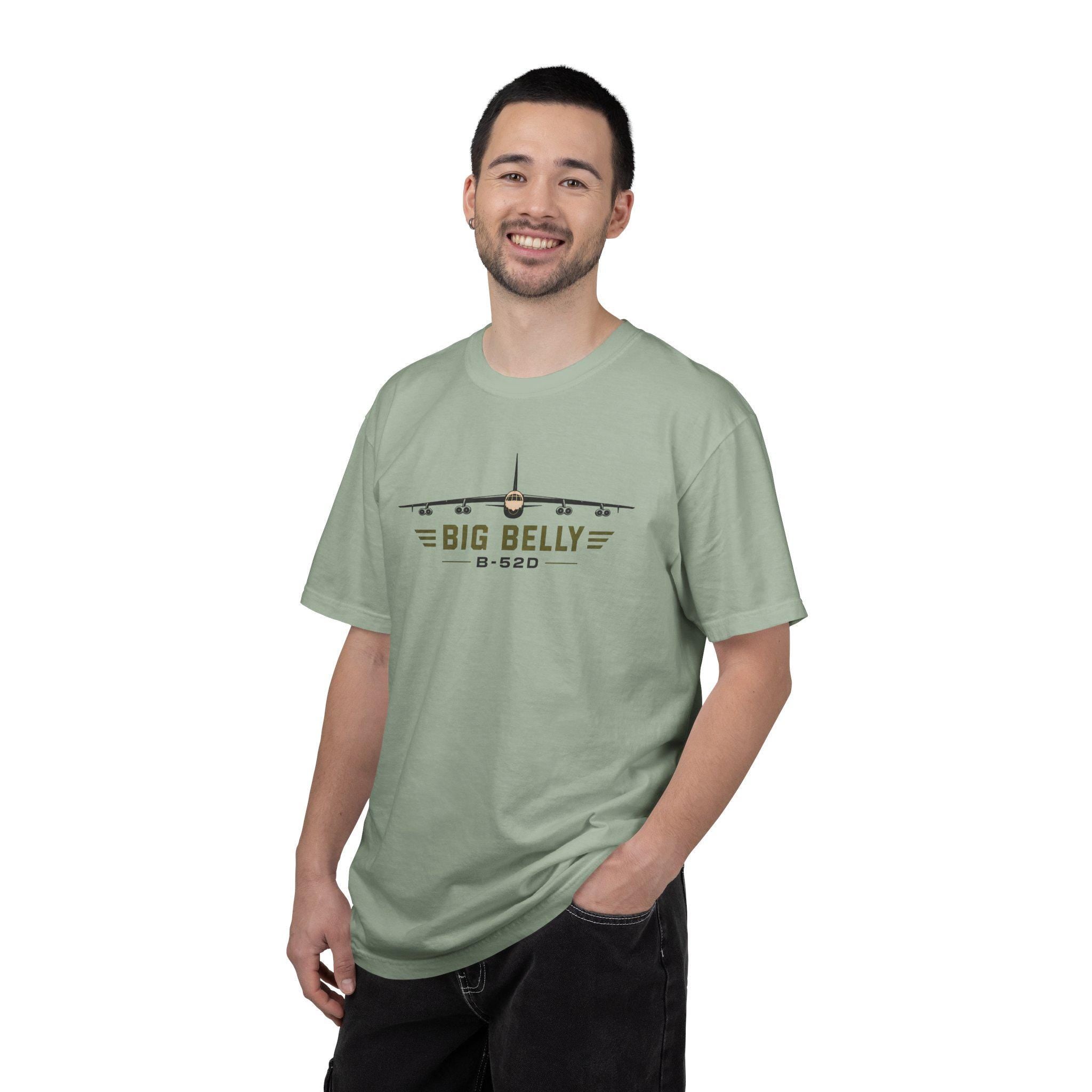 Big Belly B-52 Bomber T-shirt | Military Aircraft Graphic