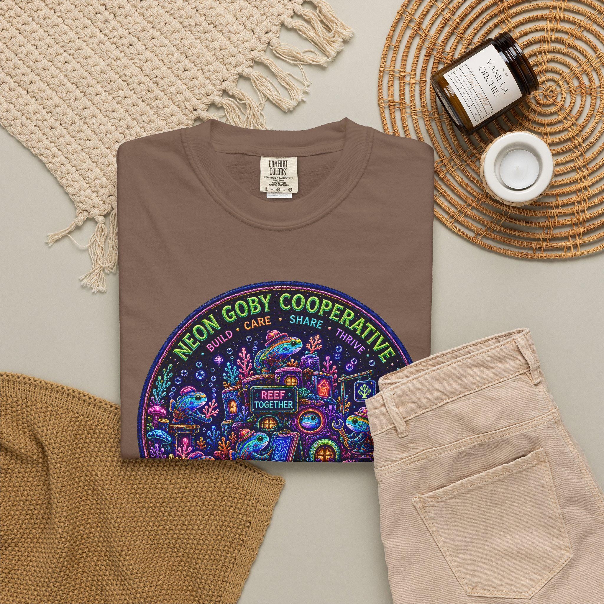 Neon Goby Cooperative Shirt | Comfort Colors Ocean Reef Tee