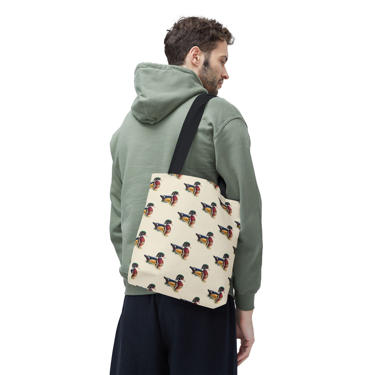 Wood Duck Tote Bag, Duck Lover Gift, Birdwatching Bag, Waterfowl Tote, Wildlife Purse, Nature Lover Gift, Outdoors Bag