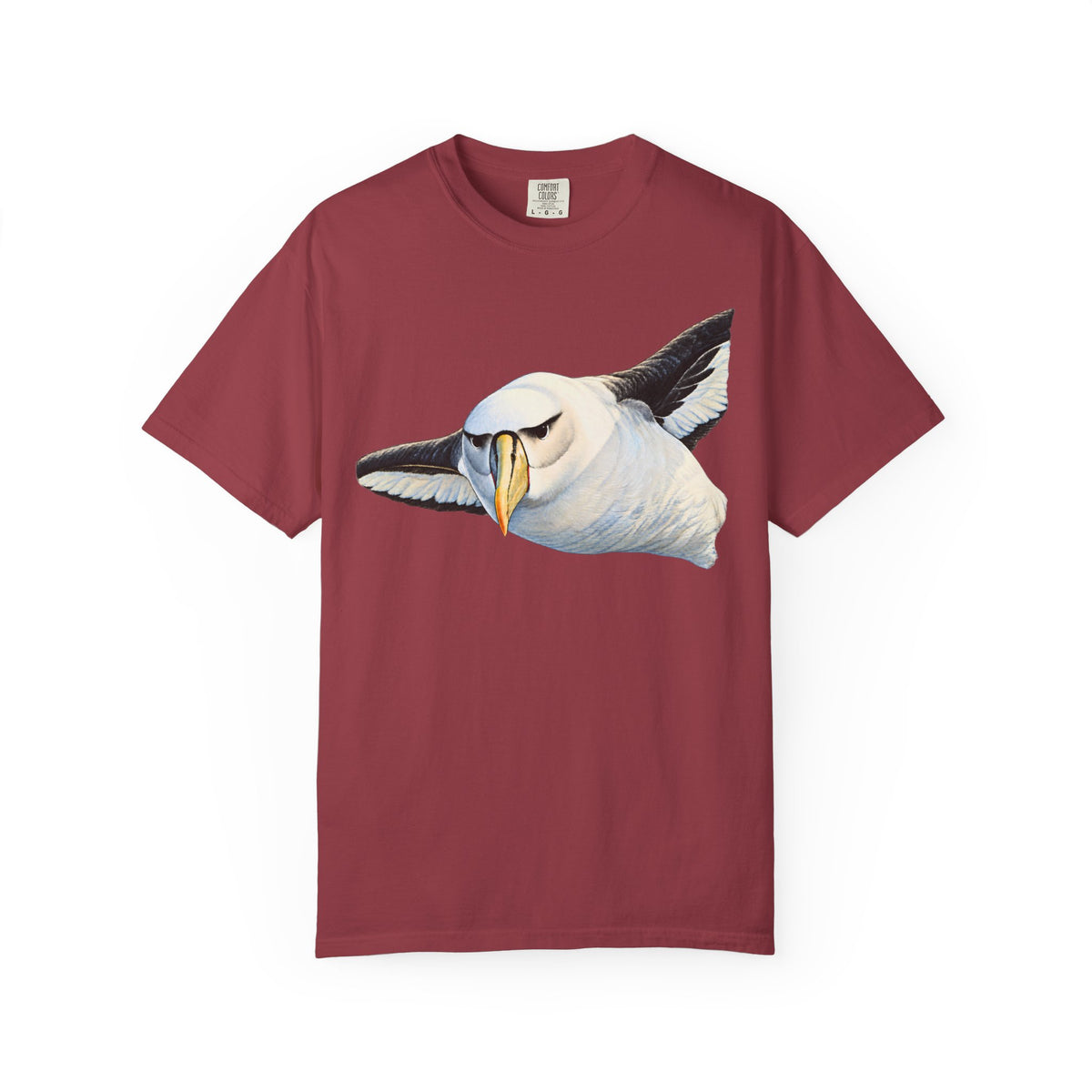 Black-Browed Albatross Shirt, Bird Lover Tee, Seabird Wildlife T-Shirt, Ornithology Gift, Coastal Nature Comfort Colors 1717
