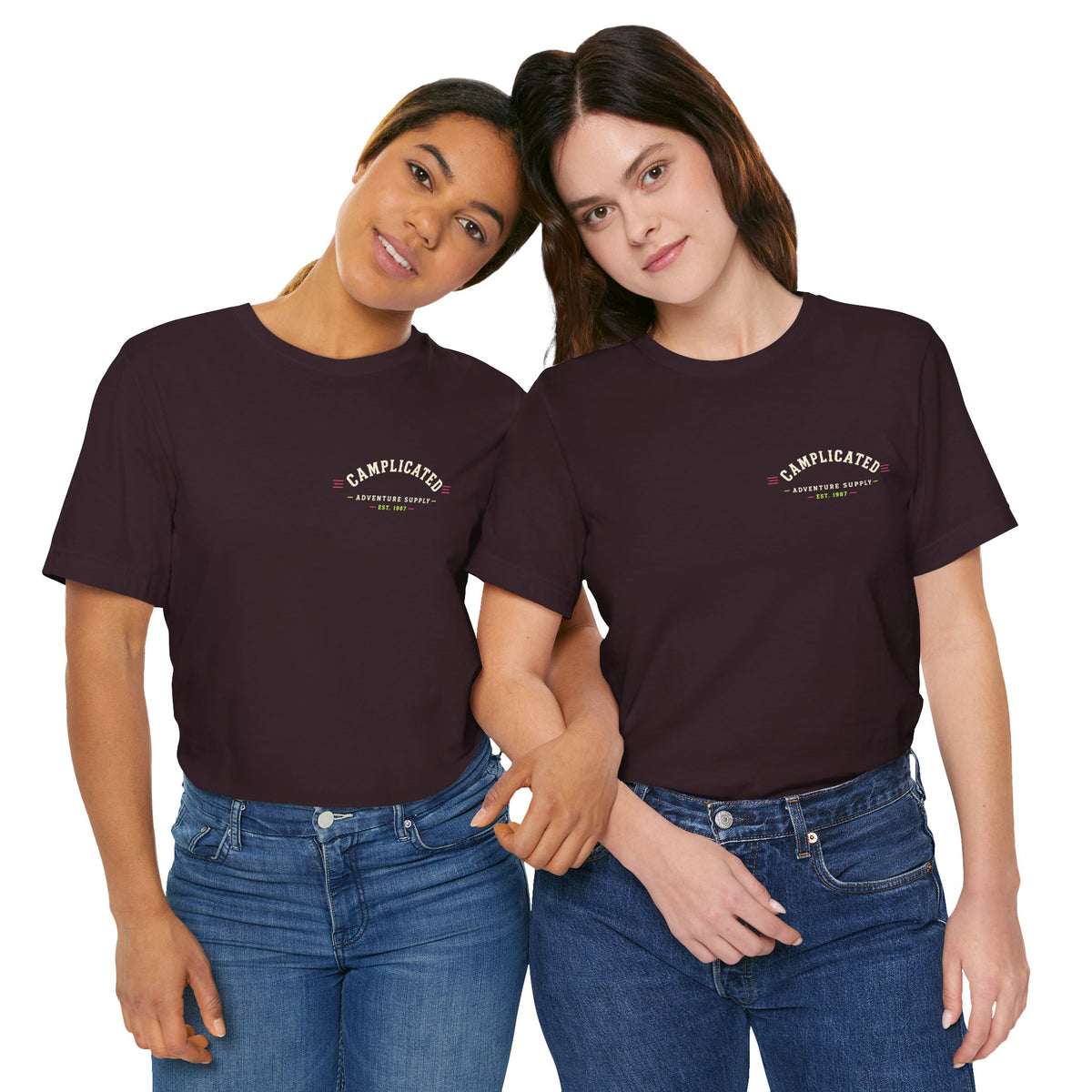 Camplicated Outdoors, Adventure Supply Shirt, Camping, Comfort Colors, Funny Camper Gift, Hiking, Tent Life, Outdoor Lover Tee