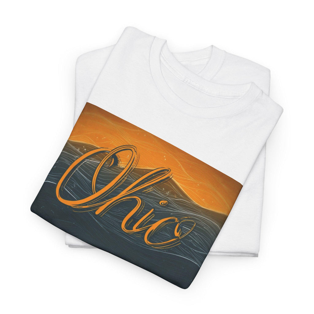 Ohio Dog Sunset Graphic Tee