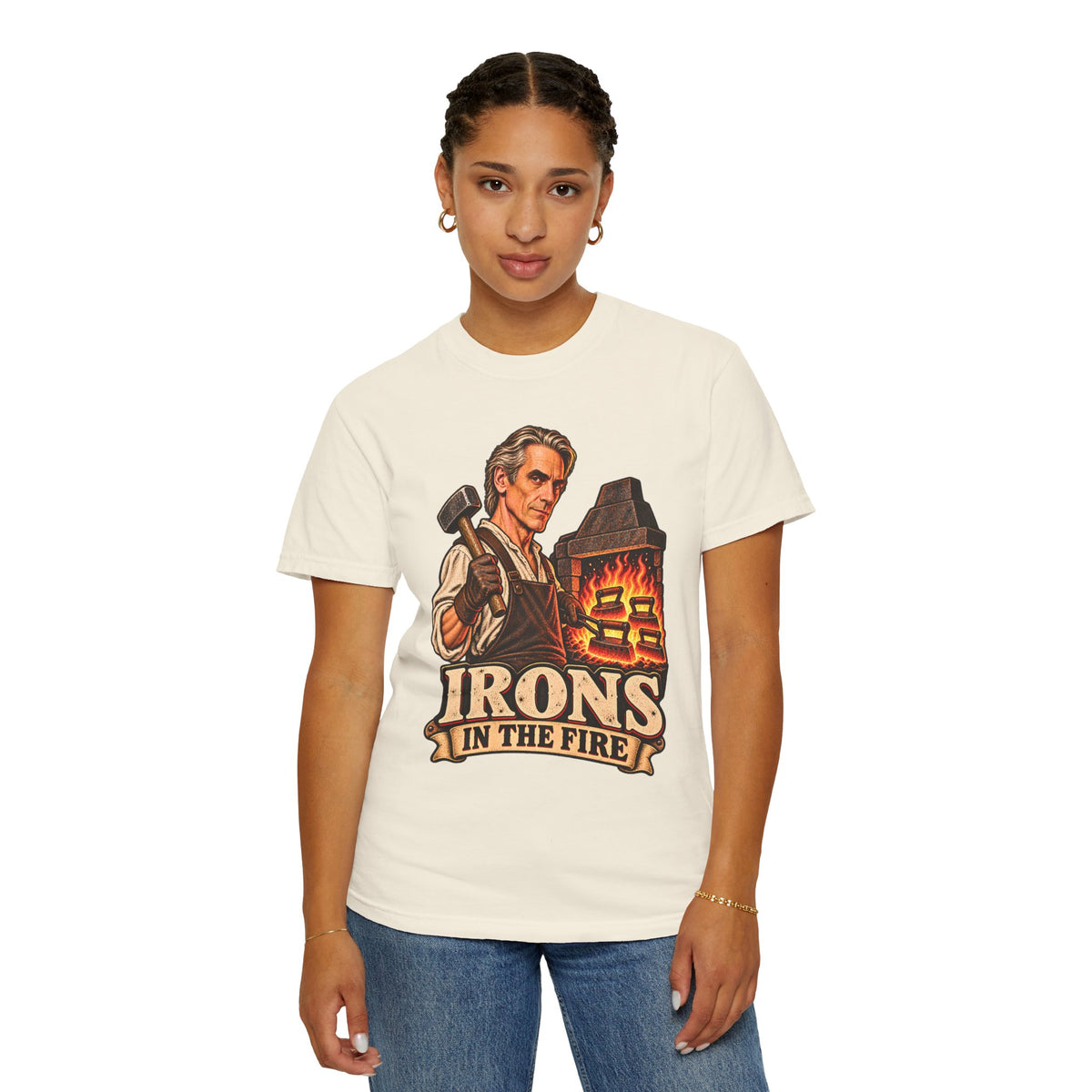 Blacksmith 'Irons in the Fire' Graphic T-Shirt