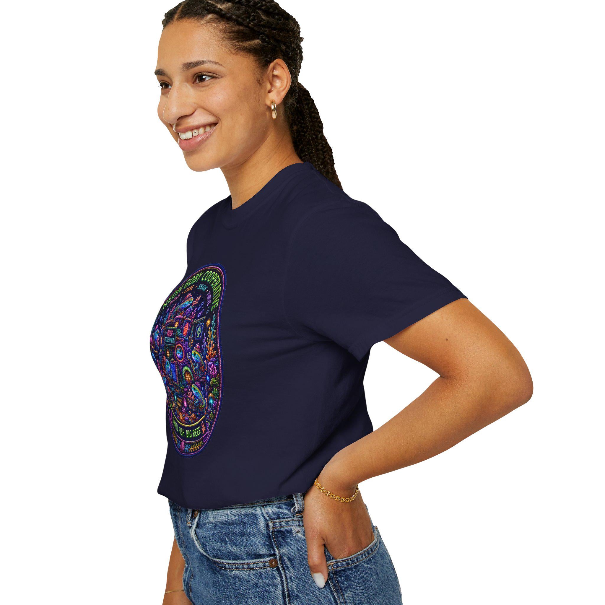 Neon Goby Cooperative Shirt | Comfort Colors Ocean Reef Tee