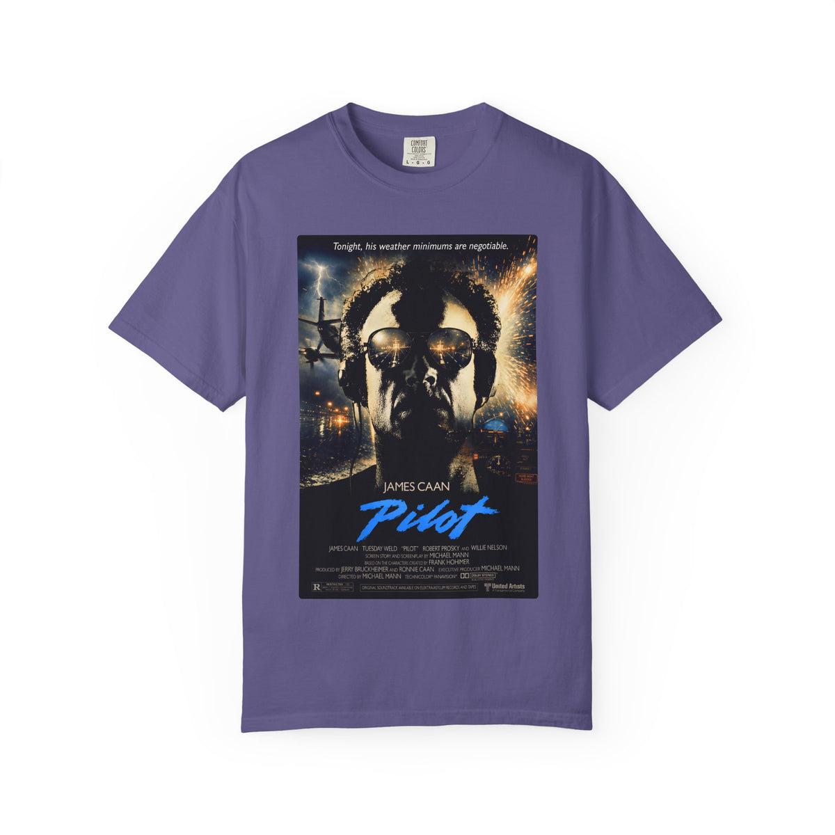 Pilot Vintage Aviation Movie Shirt, WX Minimums Negotiable Tee, 80s Thriller Pilot Graphic Tee, Freight Dog Shirt, Aviation Gift