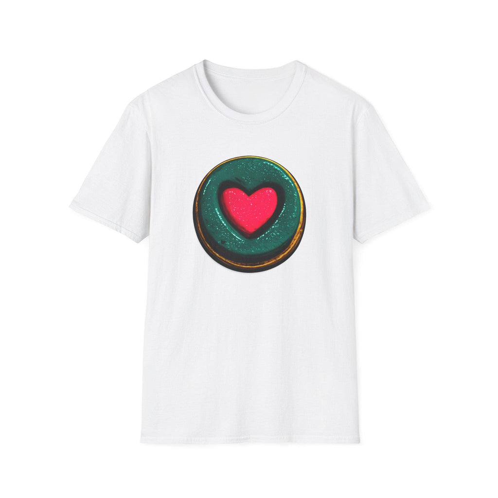 Heart O Graphic Tee, Minimal Love Symbol Streetwear Shirt