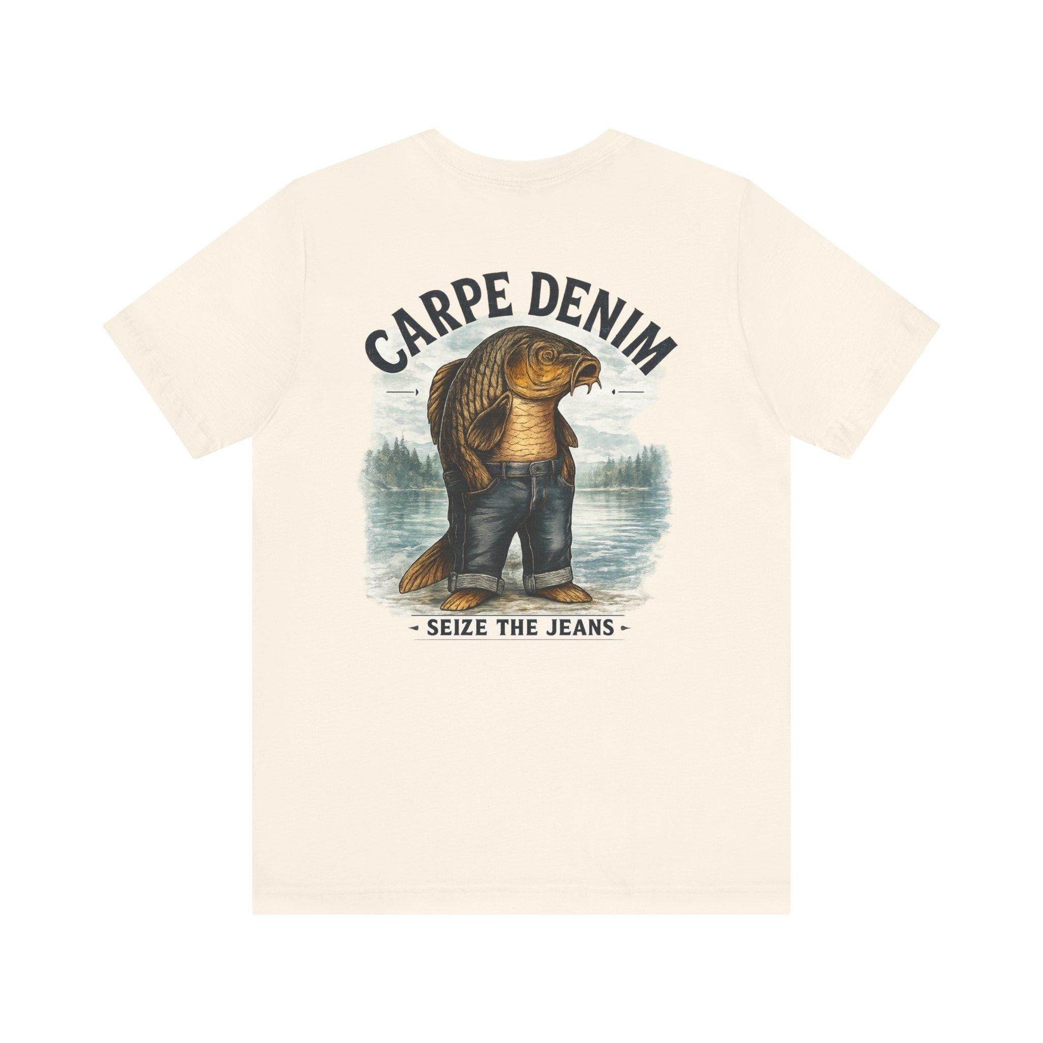 Carpe Denim Fish Graphic Tee
