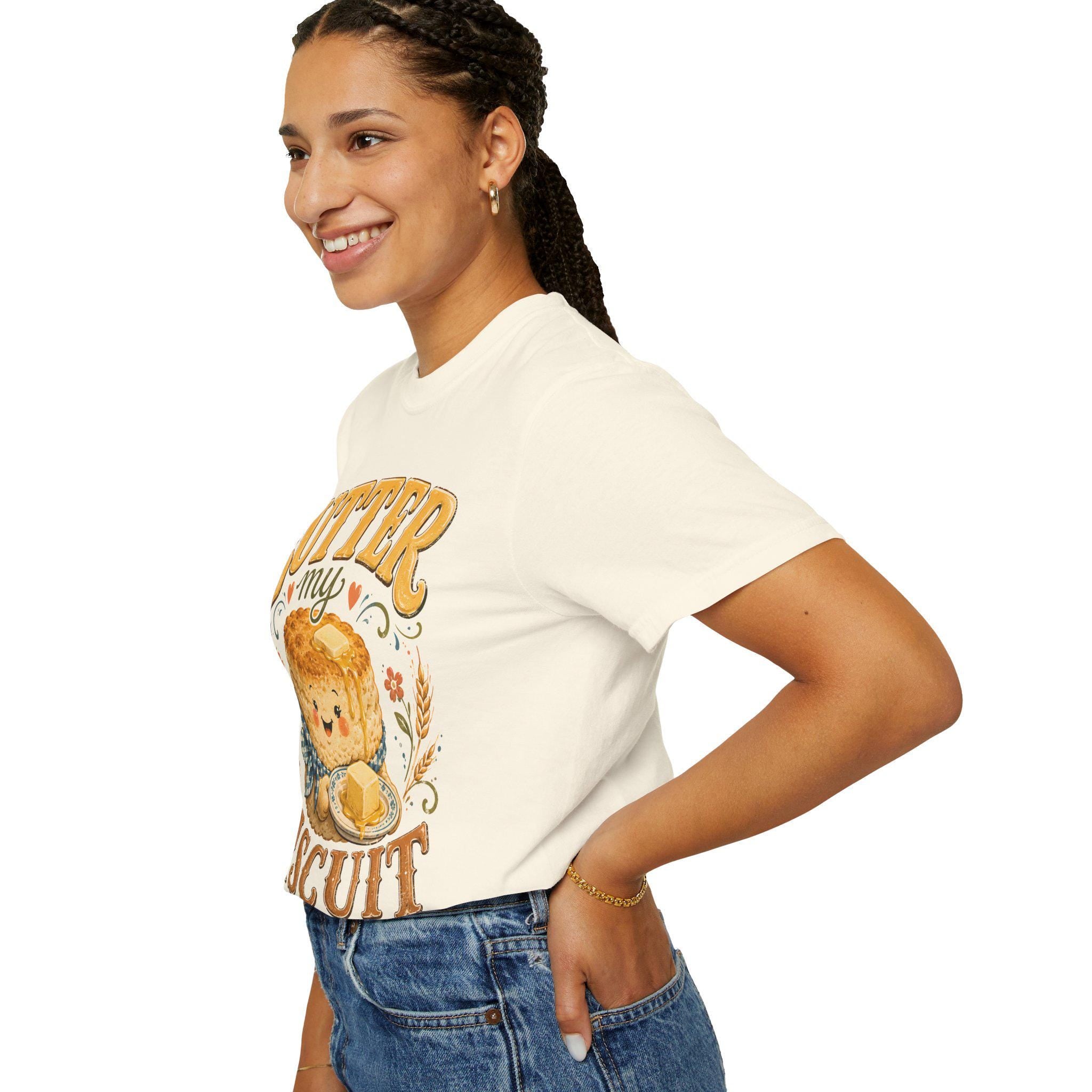 Butter My Biscuit T-Shirt | Southern Comfort Food Graphic Tee