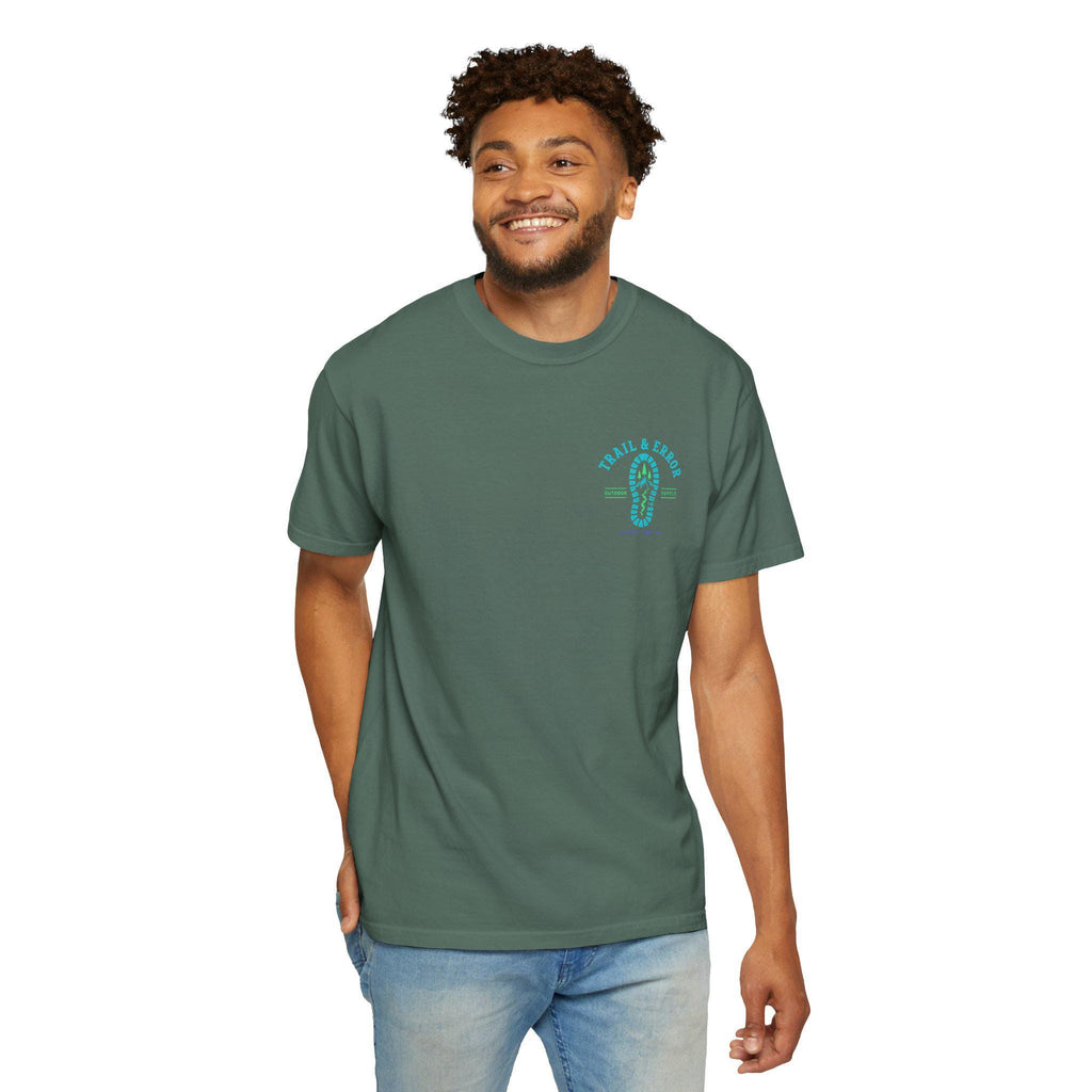 Trail & Error Wilderness Graphic Tee, Comfort Colors Hiking Shirt