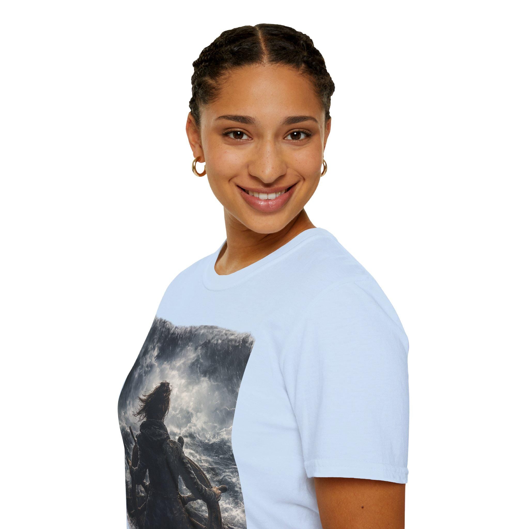 Steady Through The Storm Shirt | Mental Strength Tee | Resilience Graphic | Control in Chaos | Inspirational Shirt