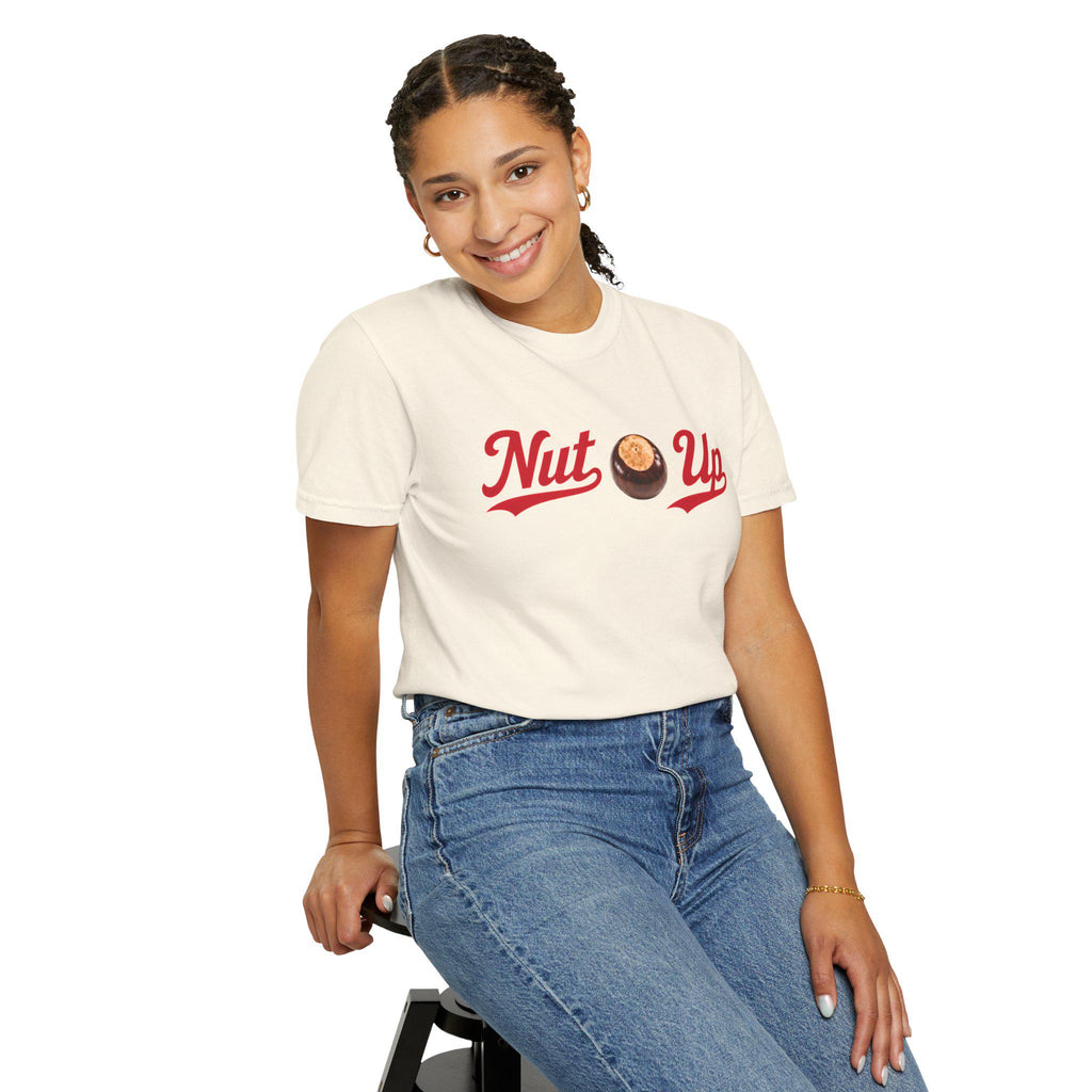 Nut Up Buckeye Nut Graphic Tee | Ohio Inspired Nature Shirt