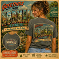 Greetings From Normal Illinois Postcard Shirt | Vintage Travel Tee