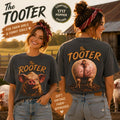 The Rooter The Tooter Pig Shirt, Funny Farm Humor Tee, Comfort Colors 1717