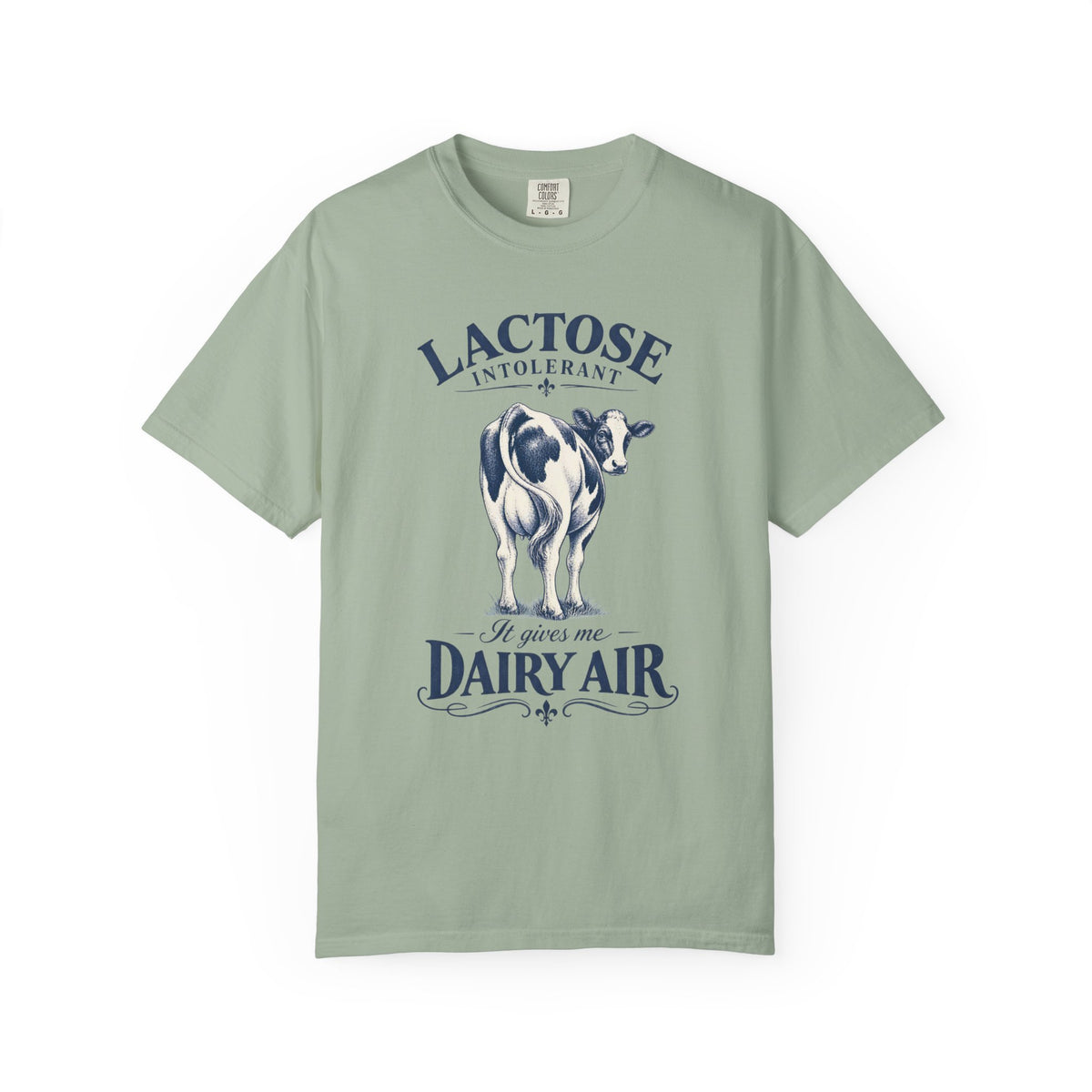 Lactose Intolerant Shirt, Dairy Air Cow Tee, Funny Milk Pun T-Shirt, Comfort Colors Cow Shirt, Dairy Lover Gift