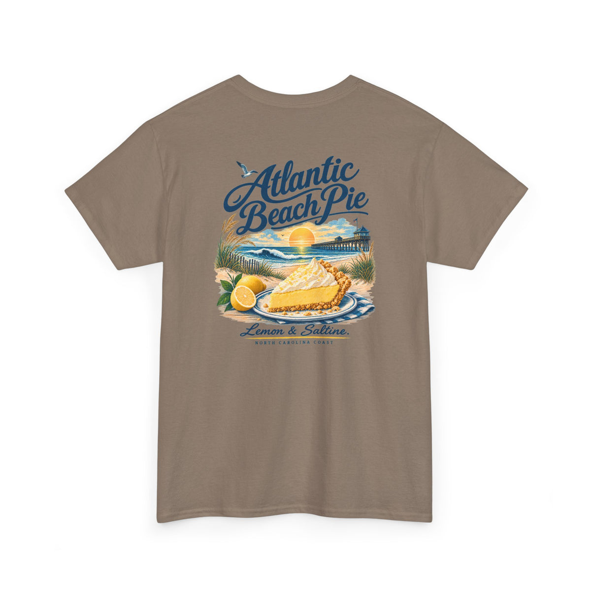 Atlantic Beach Pie tee | Lemon & Saltine seaside dessert shirt